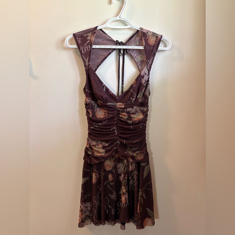 Urban Outfitters Silence + Noise Backless Mini Dress